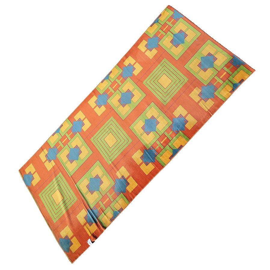 Américain Tapis Art Déco Revival d'Arizona Biltmore de 6' 4