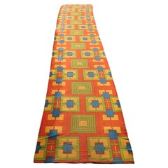 Tapis Art Déco Revival d'Arizona Biltmore de 6' 5" X 37'