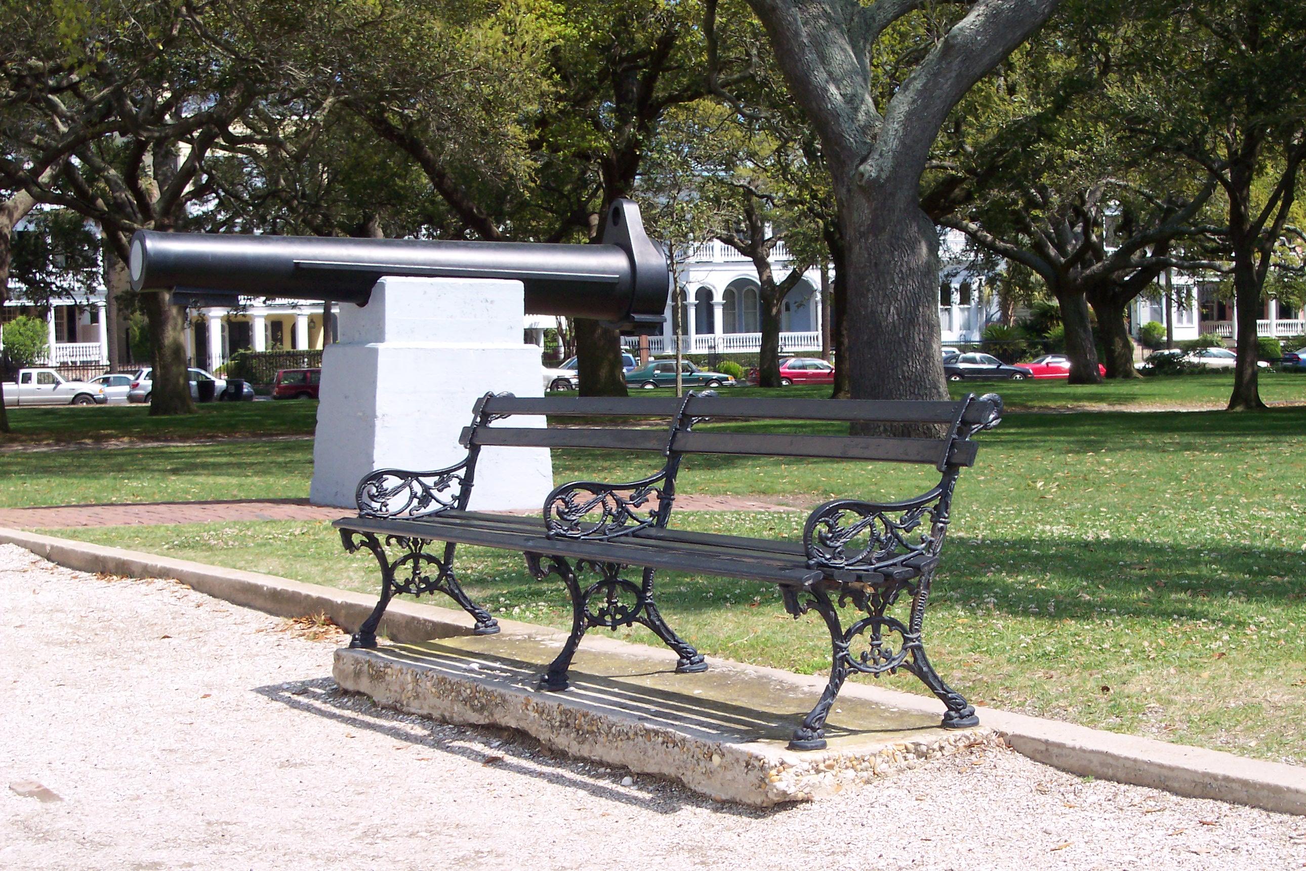 charleston bench slats