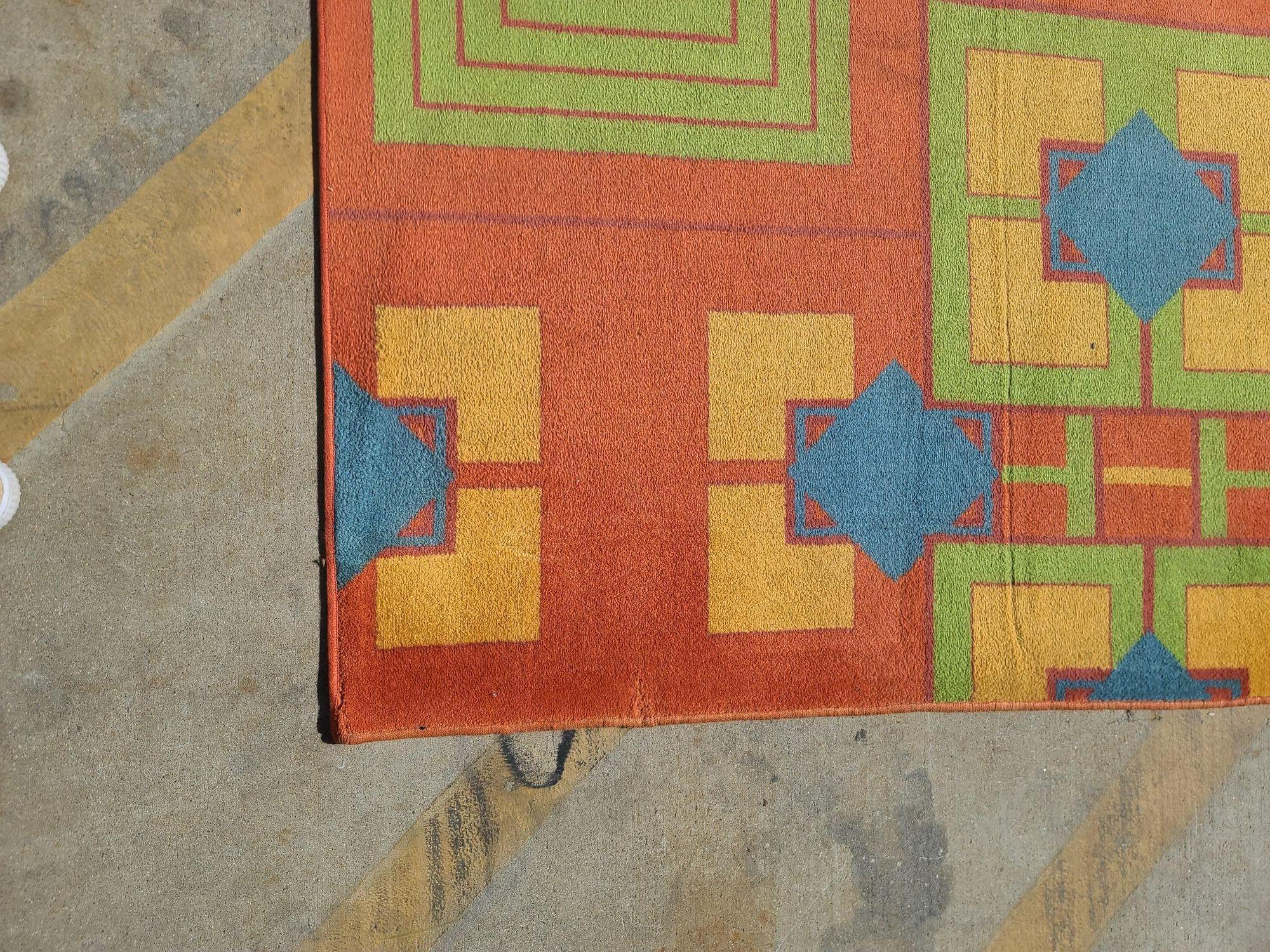 Original 6,4' X 13,7' Art-Déco-Revival-Teppich aus dem Arizona Biltmore im Angebot 1