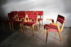 Original Abel Sorensen "703" Dining Chairs for Knoll, Set of 8