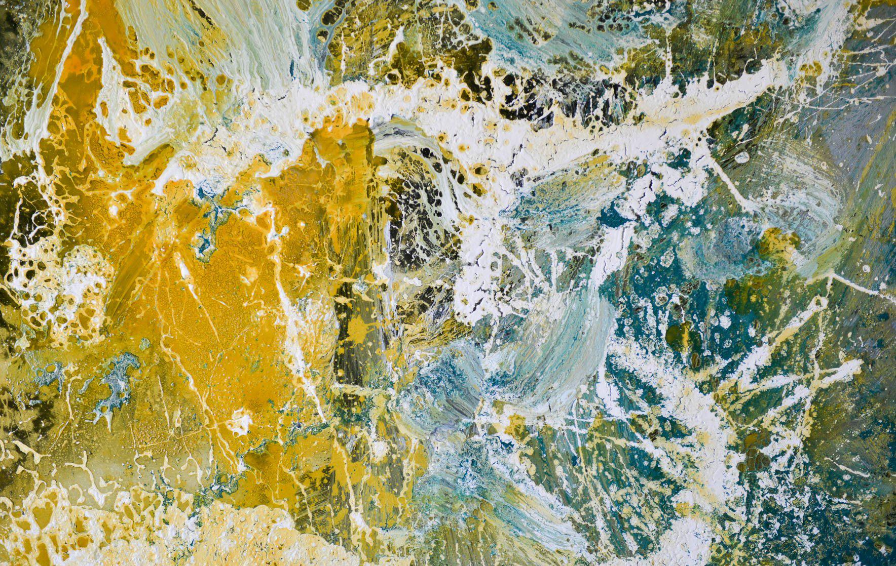 American Original Abstract Acrylic on Canvas by Brandon Charles Weber