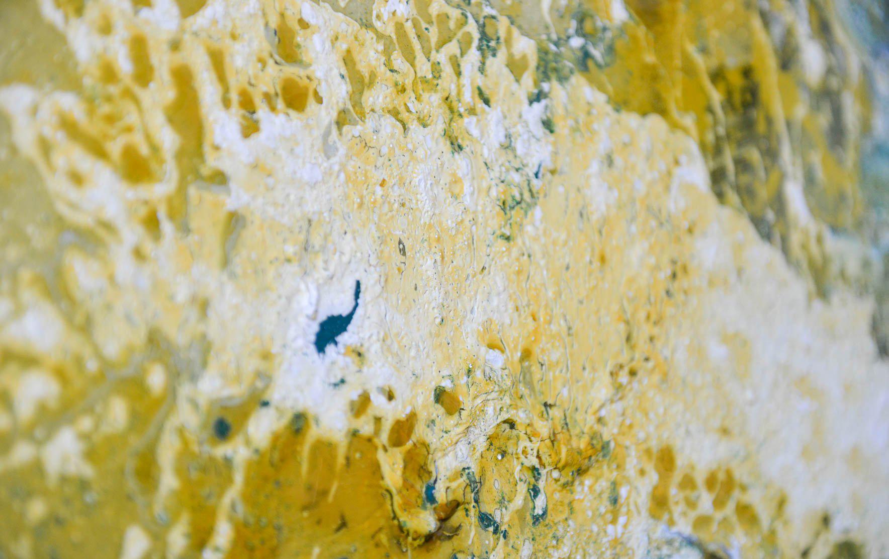 Original Abstract Acrylic on Canvas by Brandon Charles Weber In New Condition In Costa Mesa, CA