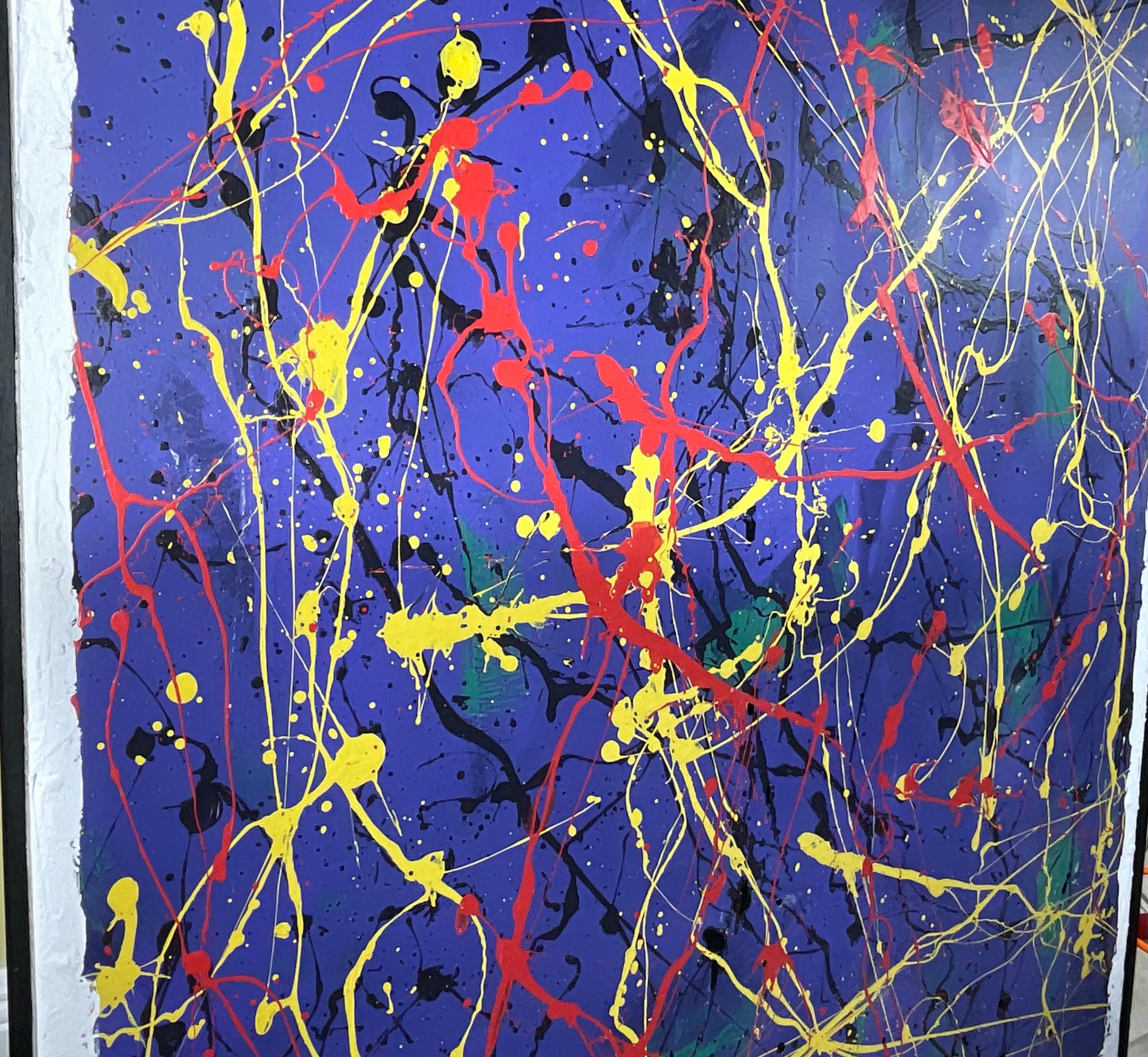 Abstraktes expressionistisches Originalgemälde von John Frates im Angebot 5