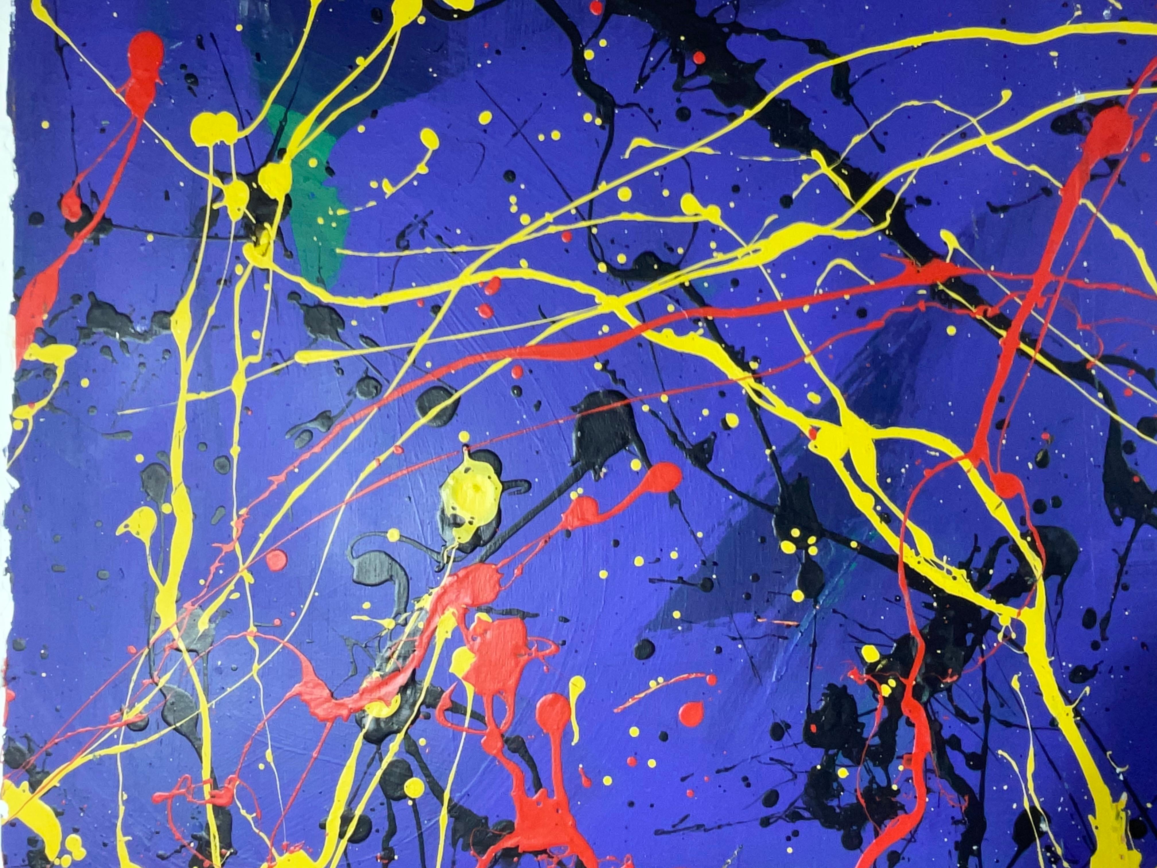 Abstraktes expressionistisches Originalgemälde von John Frates im Angebot 6