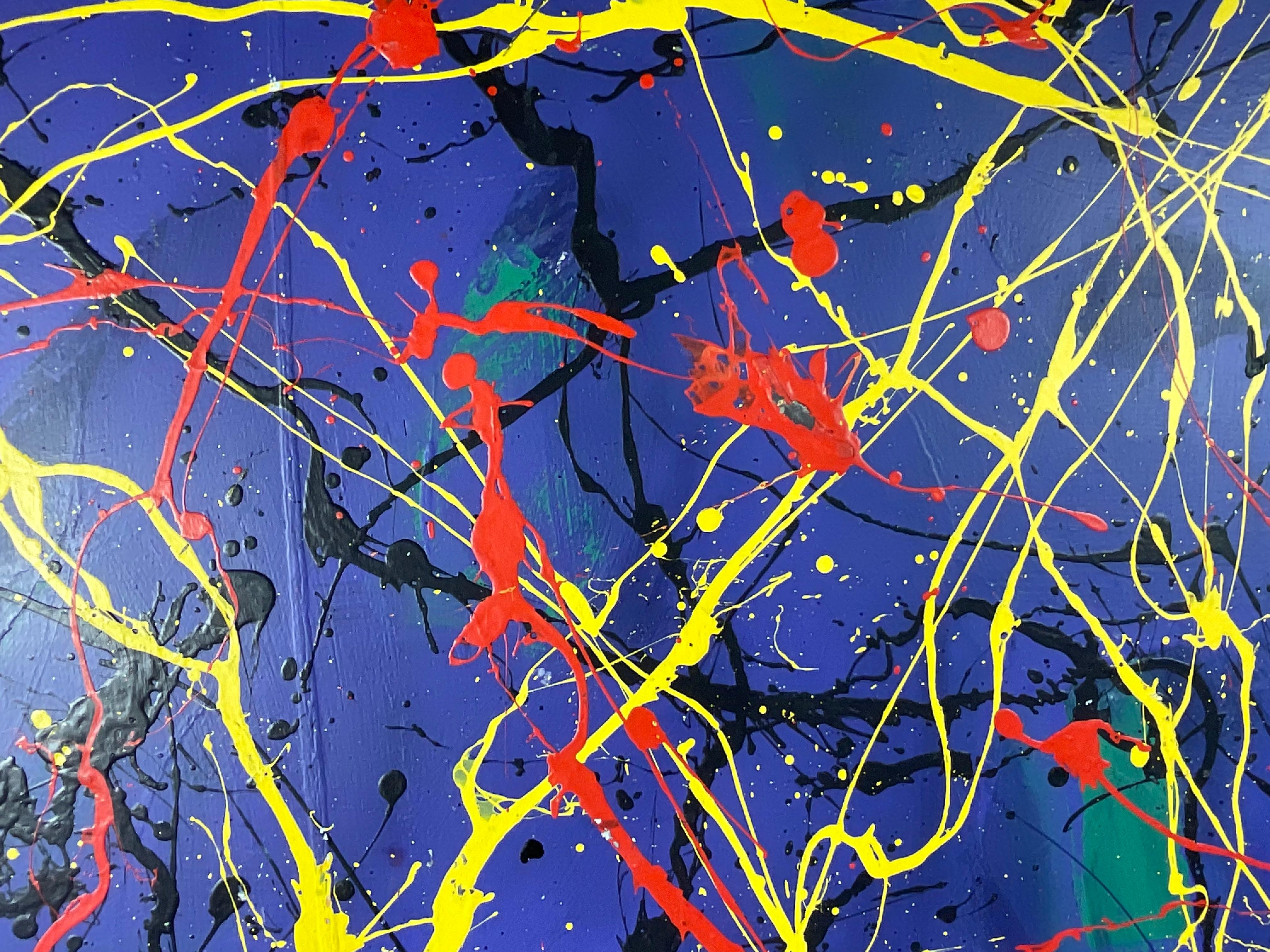 Abstraktes expressionistisches Originalgemälde von John Frates im Angebot 7