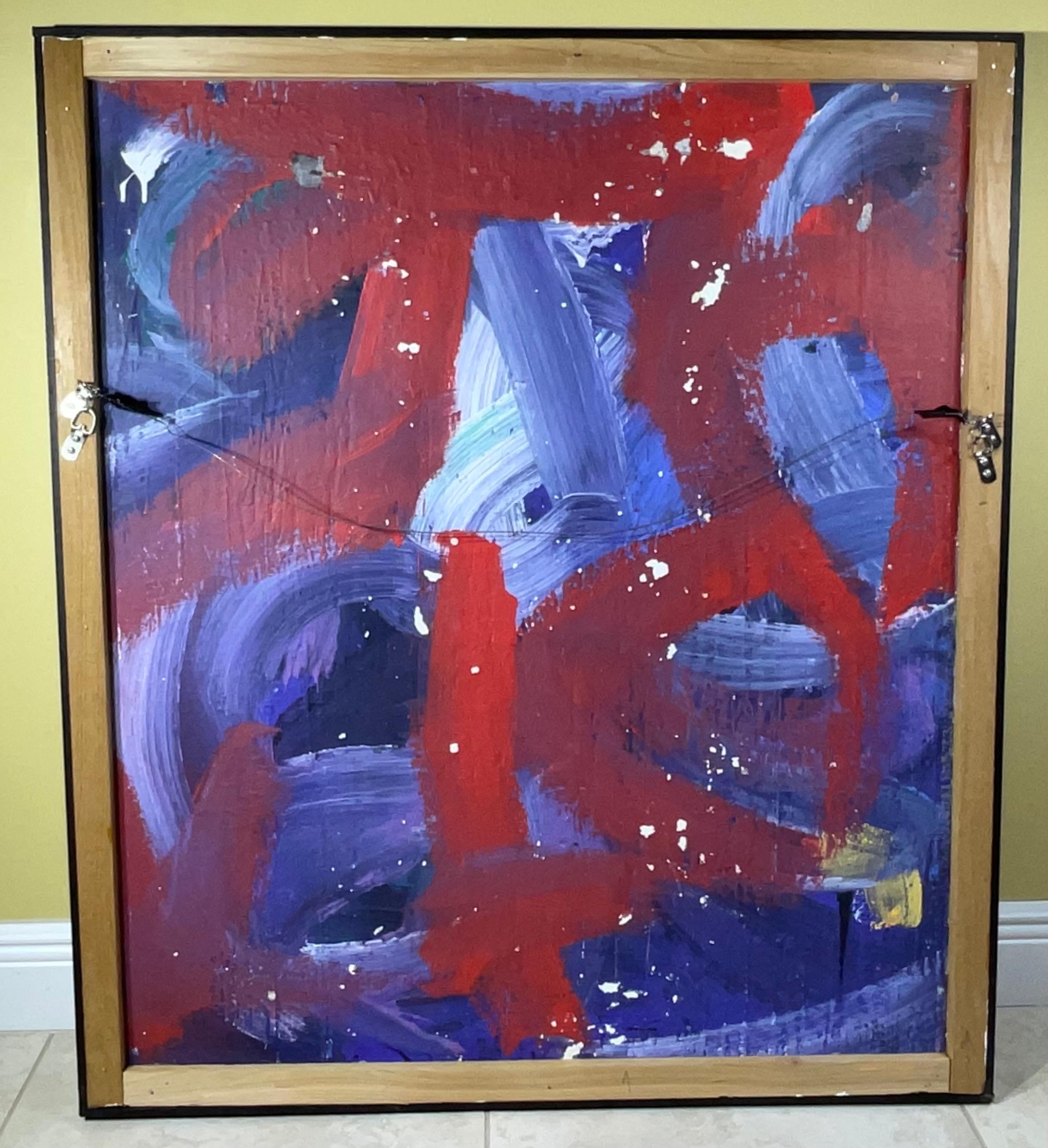 Abstraktes expressionistisches Originalgemälde von John Frates im Angebot 8