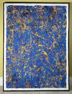 Pintura expresionista abstracta original de John Frates