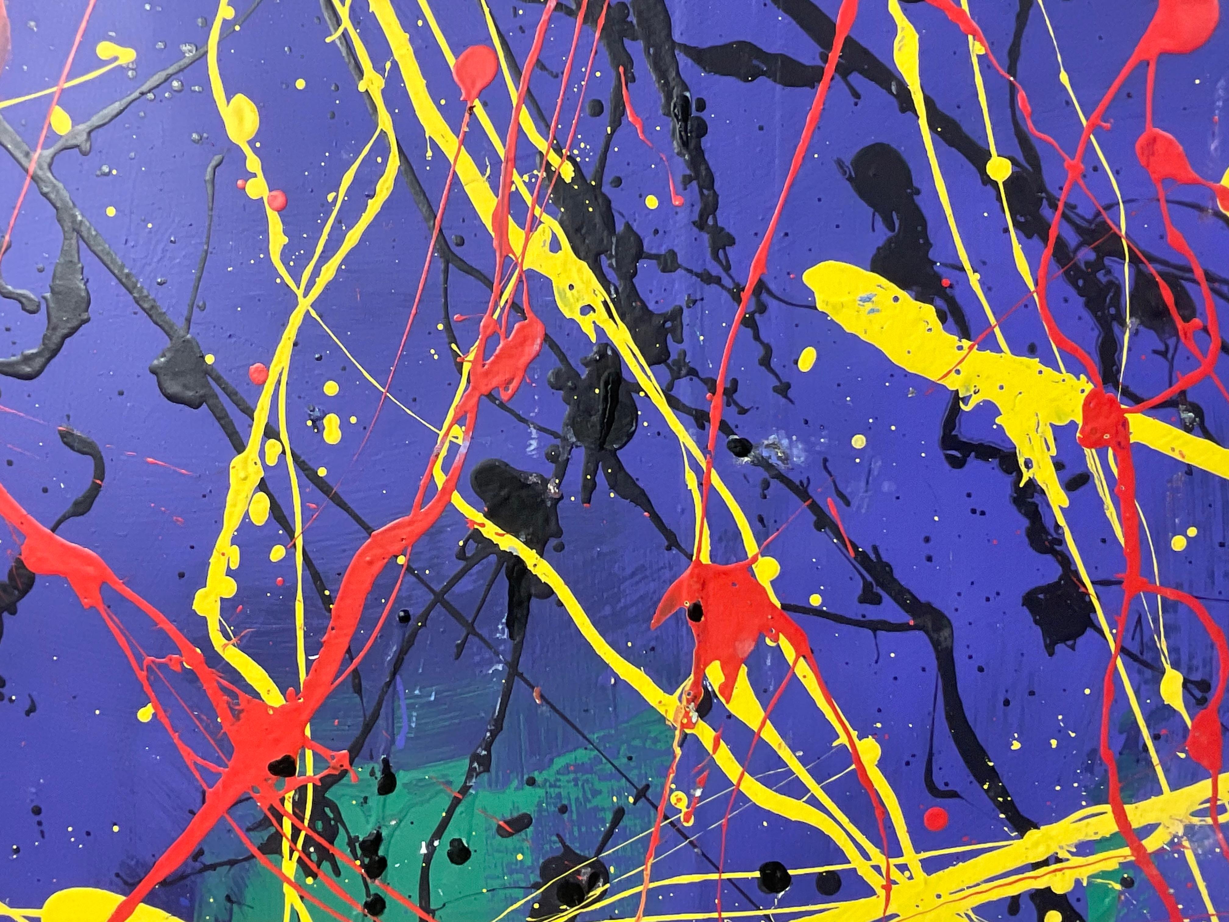 Abstraktes expressionistisches Originalgemälde von John Frates im Angebot 2