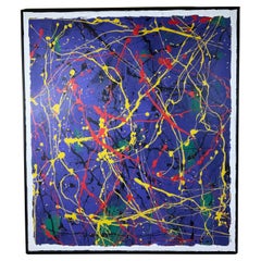 Abstraktes expressionistisches Originalgemälde von John Frates