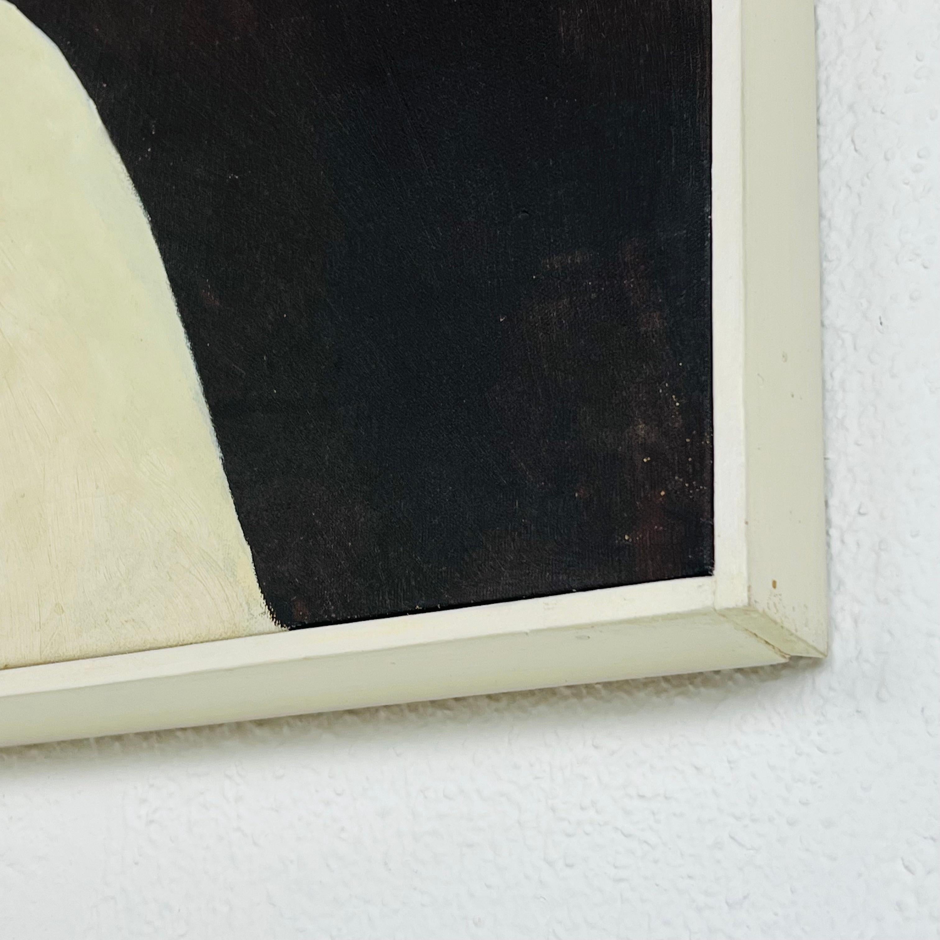 Original Abstract Mid Century Acrylic Painting 5