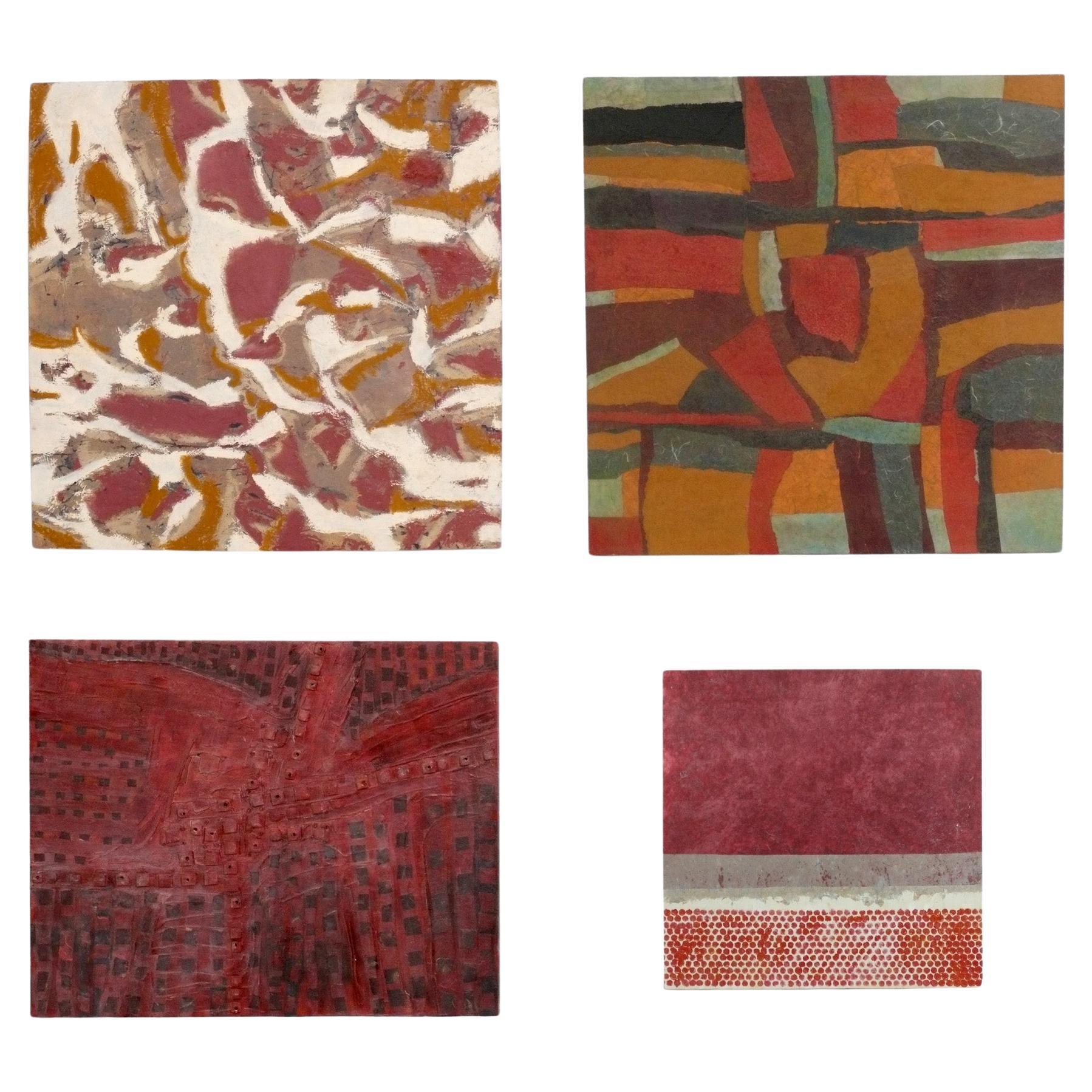 Original Abstract Mid Century Modern Paintings