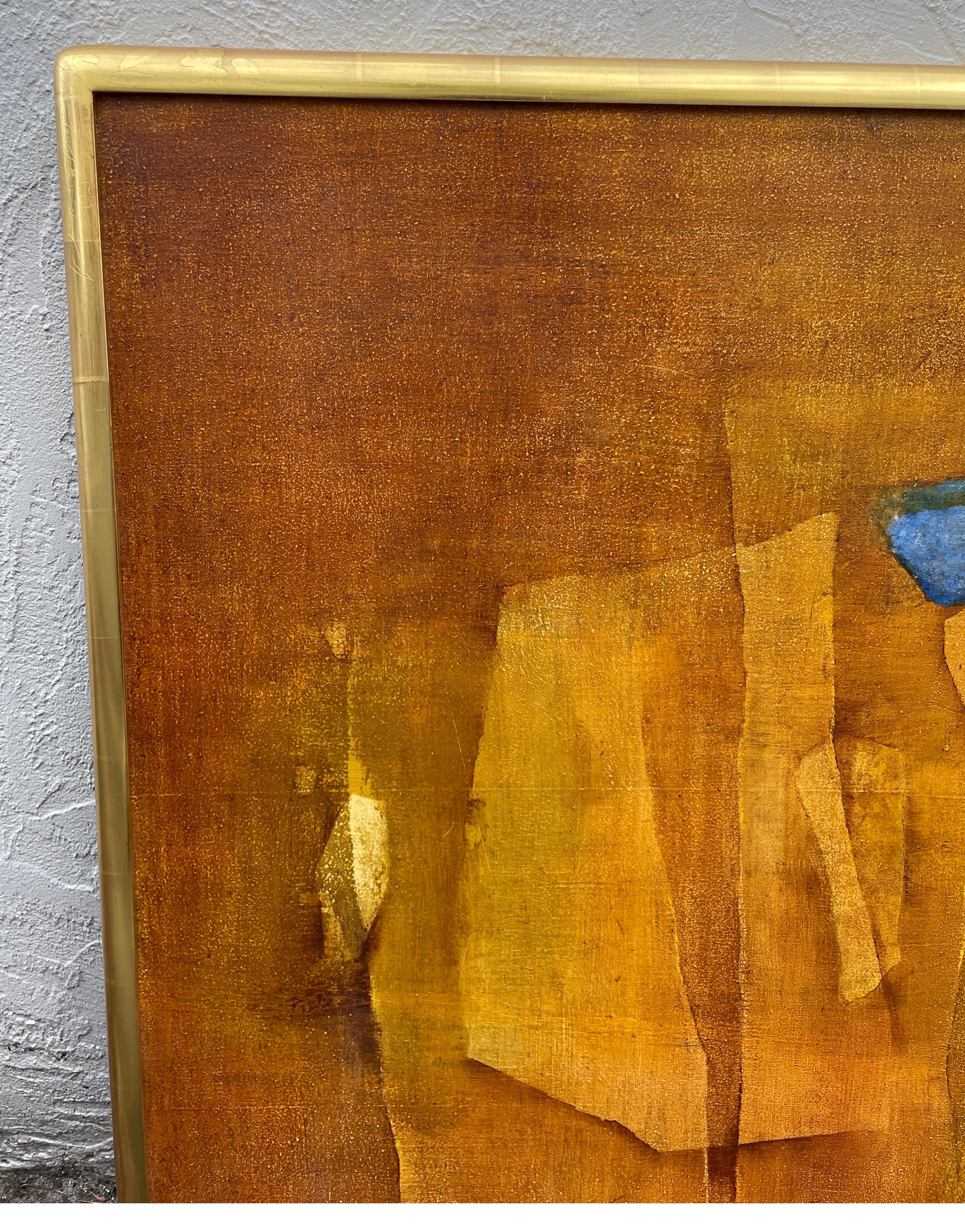 Canvas Original Abstract Oil Painting by Hema Joshi