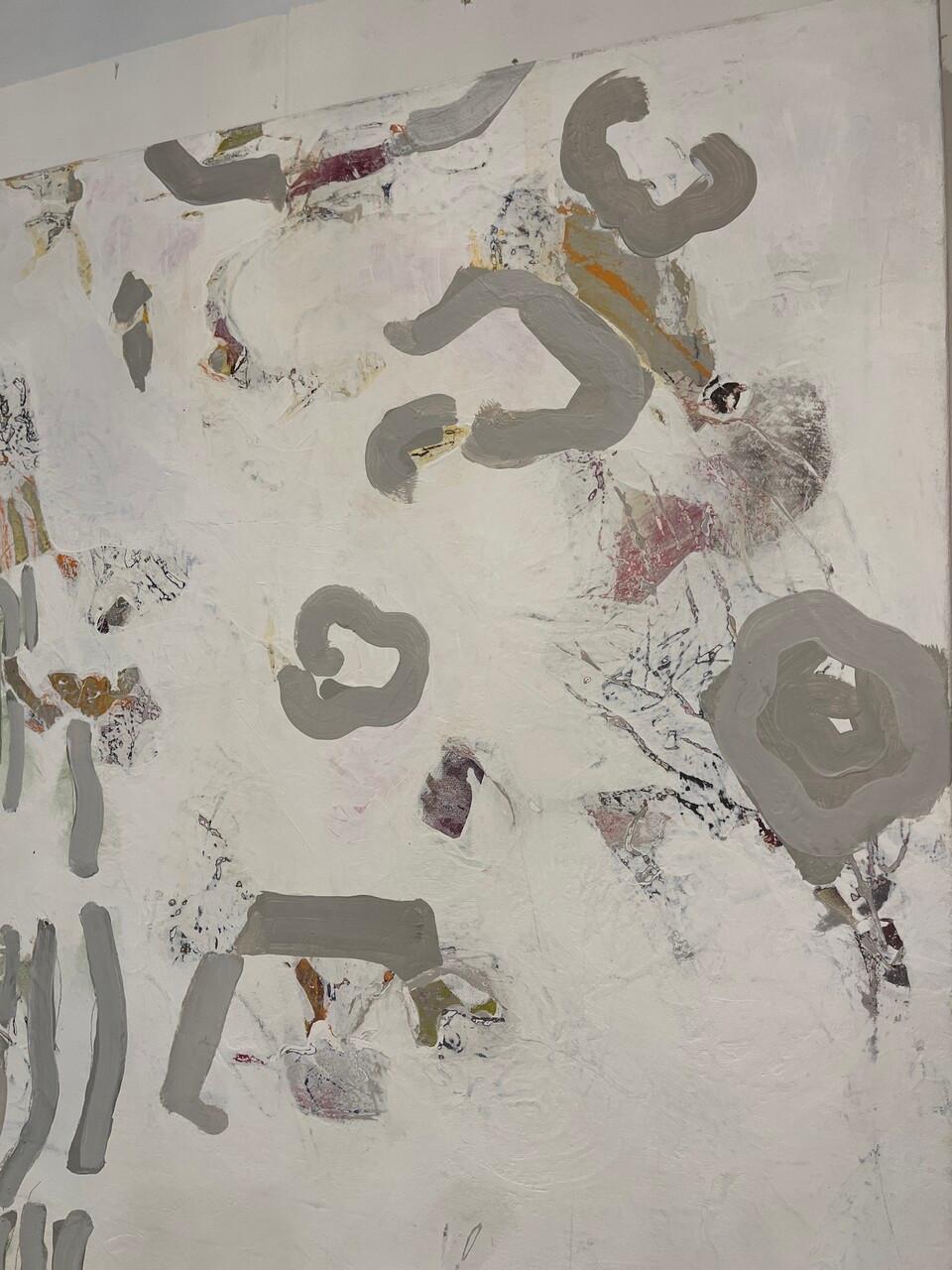 Original Abstract on Canvas by Nedra Hawks (amerikanisch) im Angebot