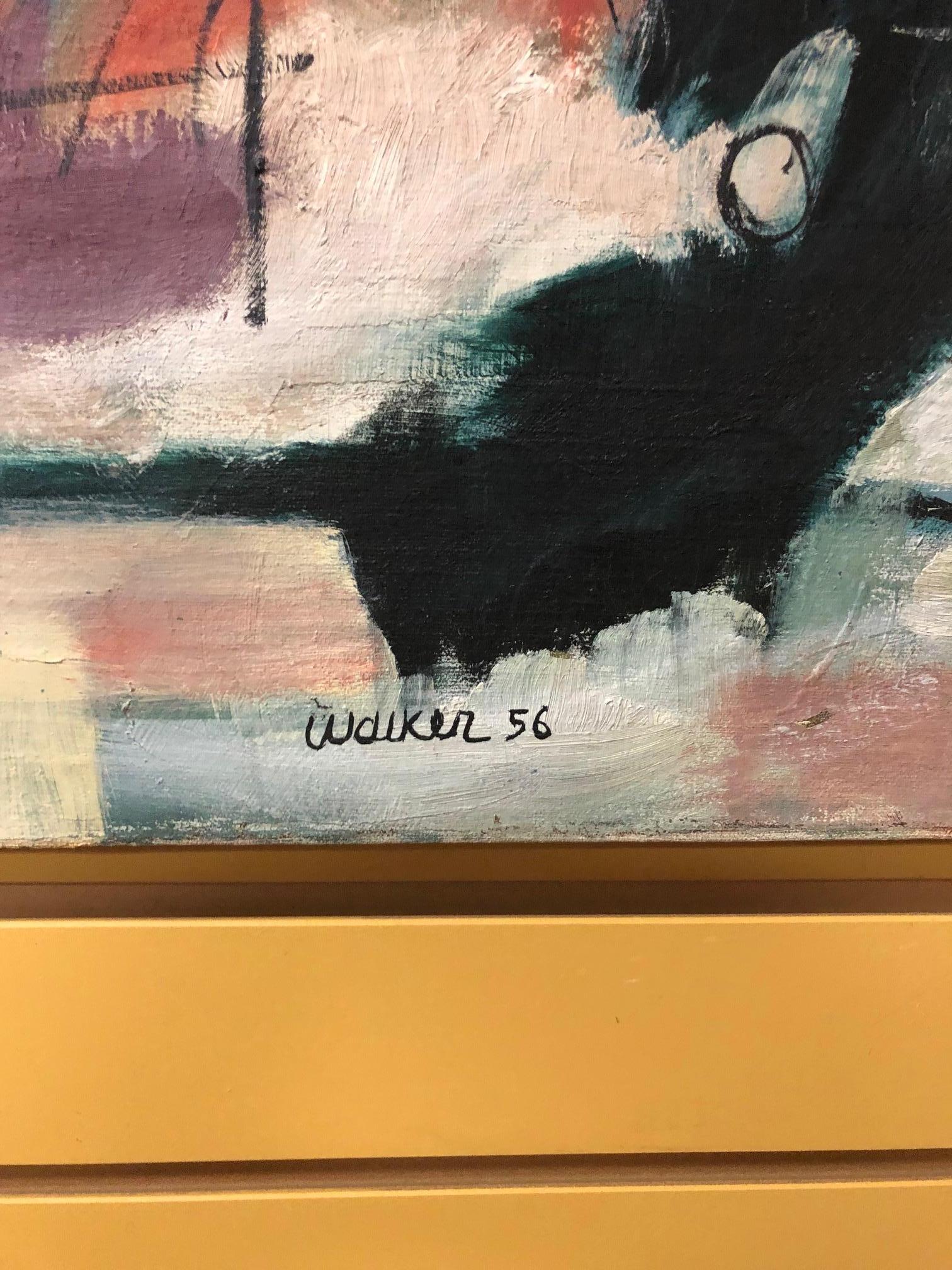 Original Abstract Painting by Clay Walker In Good Condition In San Diego, CA