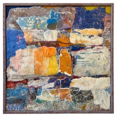 Original Abstract Painting by Hans Schiebold
