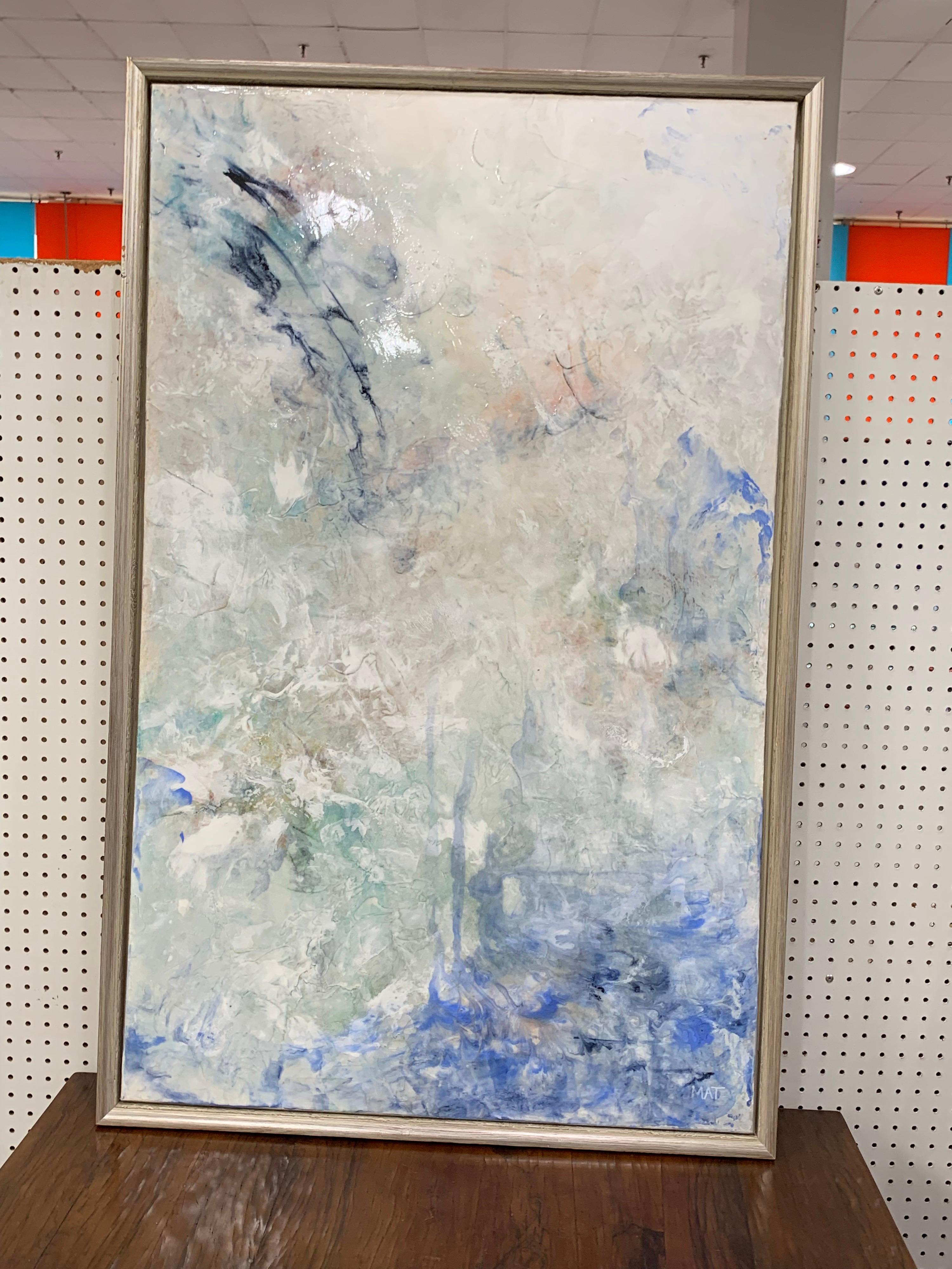 Mary Ann Taylor, a Tennessee artist, creates beautiful abstracts reflective of her life's inspiration. Her paintings celebrate the inner play of colors, harmonious washes and subtly veiled layers of rich hues across sumptuous textures.
The painting