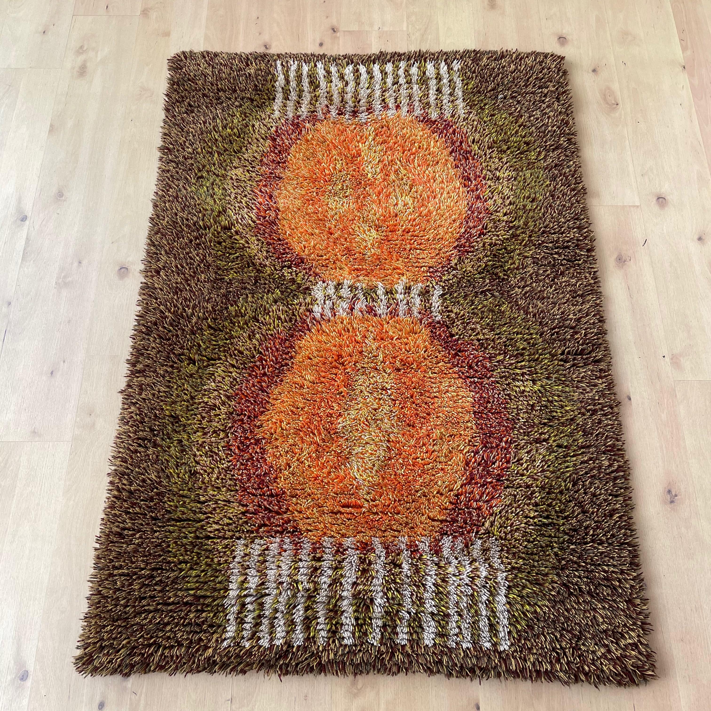 round rya rug