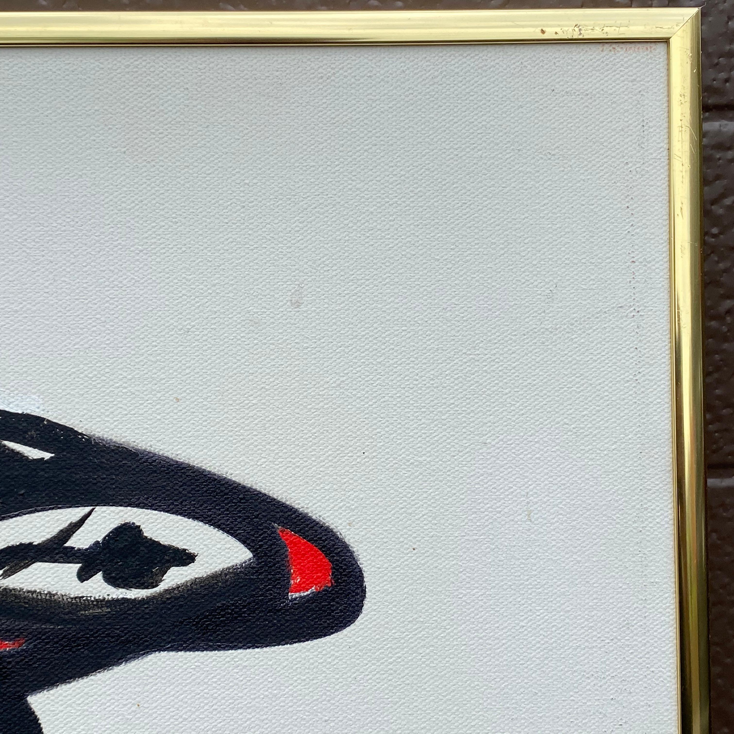 American Original Abstract Street Art Painting by Richmond Shepard (1929-2019)