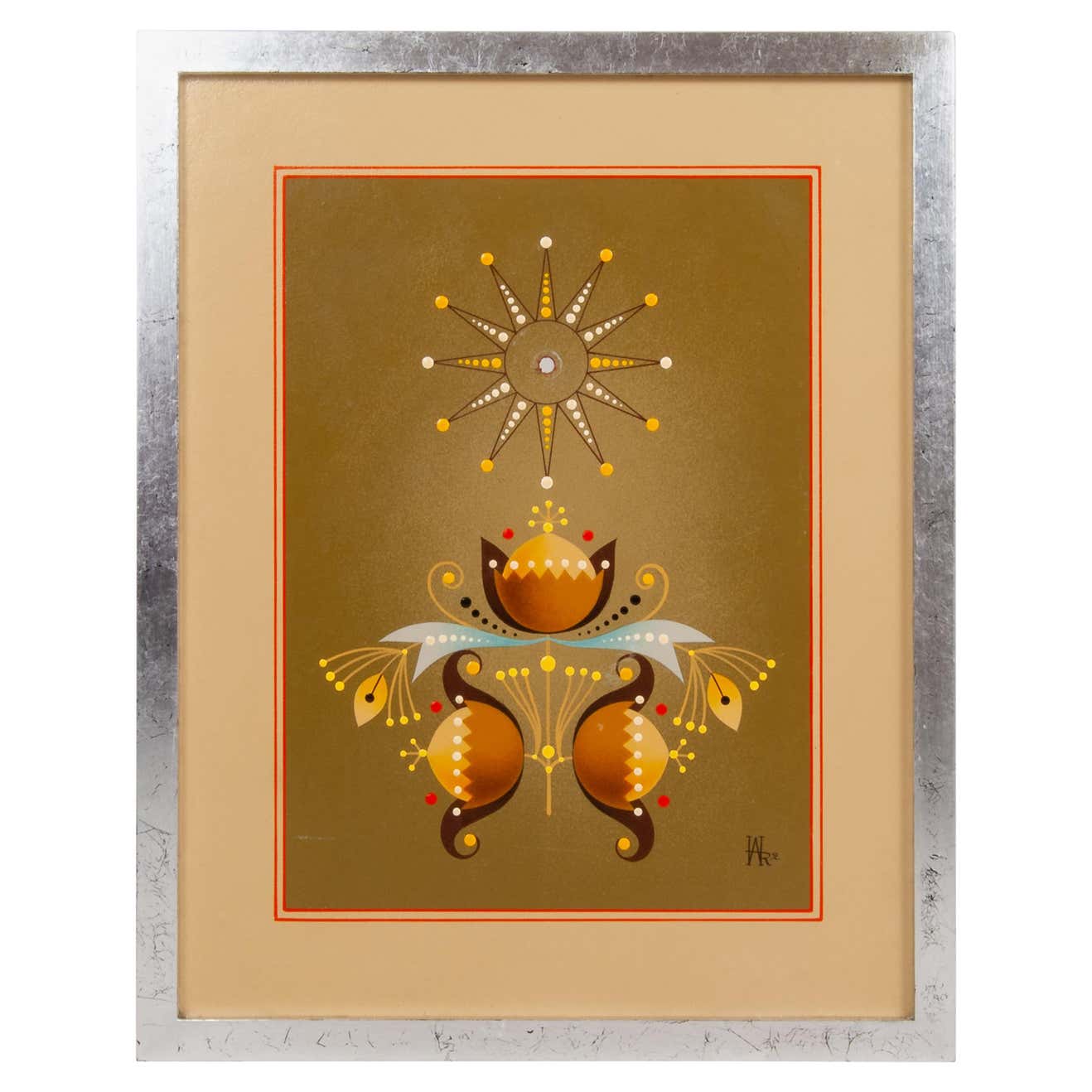 Original Acrylic on Wood Painting of Nature Elements by Alberto Rangel ...