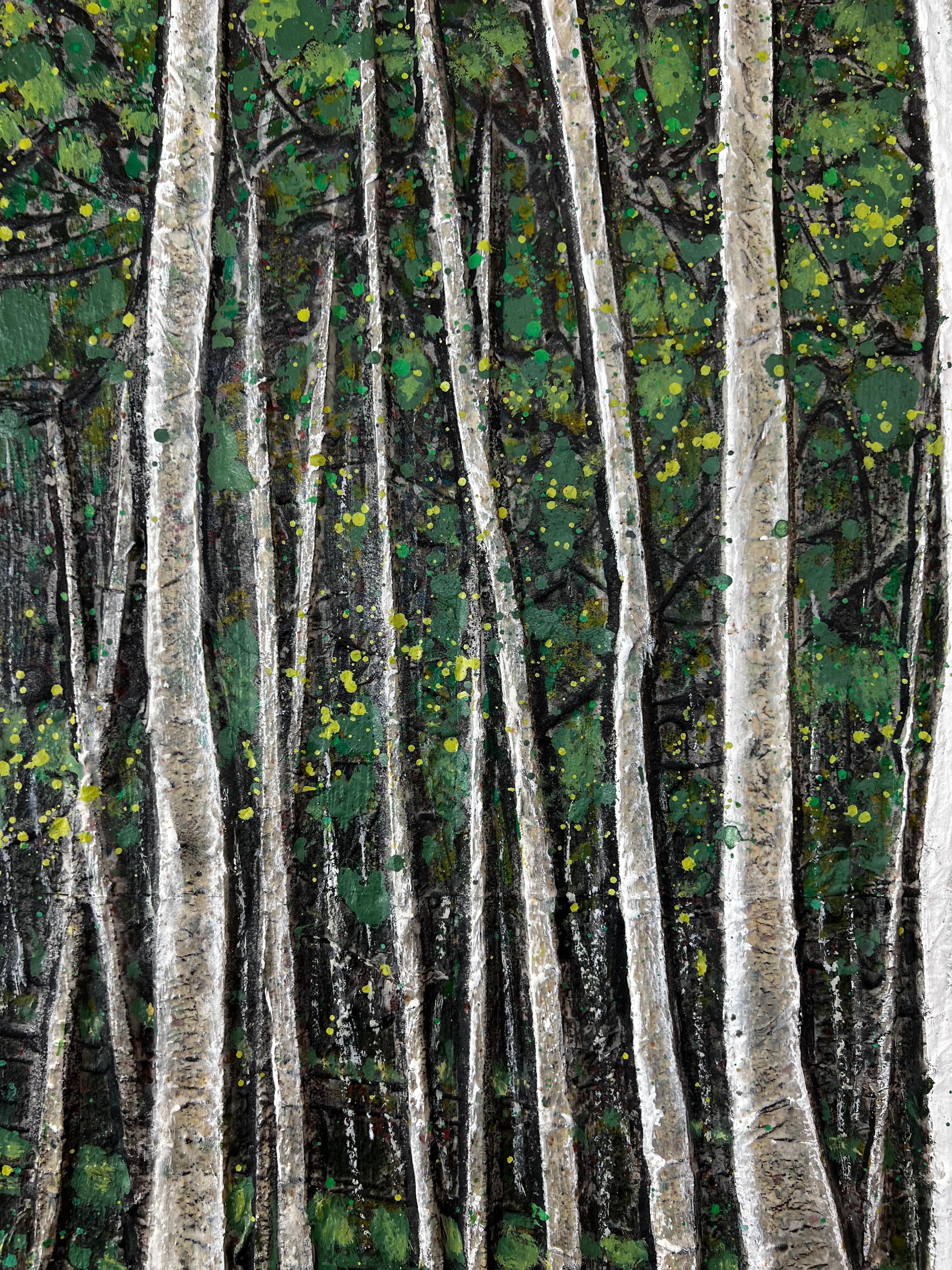 Original Acrylic Painting by Ruth Dicker (American, 1919-2004) In Good Condition In Palm Springs, CA