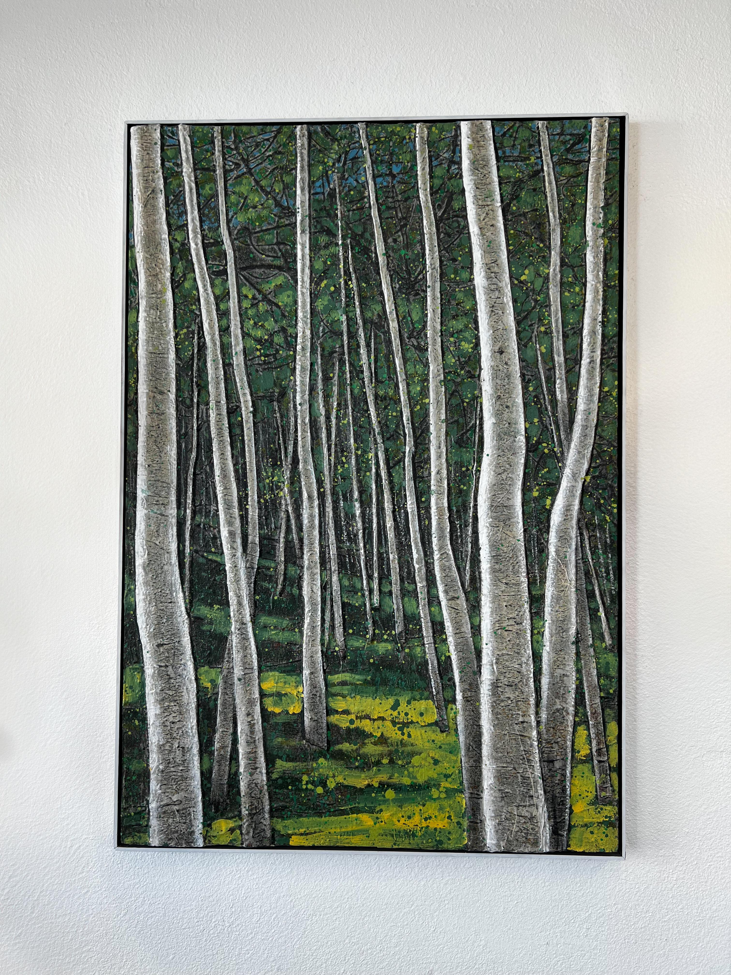 Original Acrylic Painting by Ruth Dicker (American, 1919-2004) 2