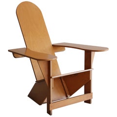 Original Adirondack Chair by Pierre Dariel for Poltrona, ca 1926