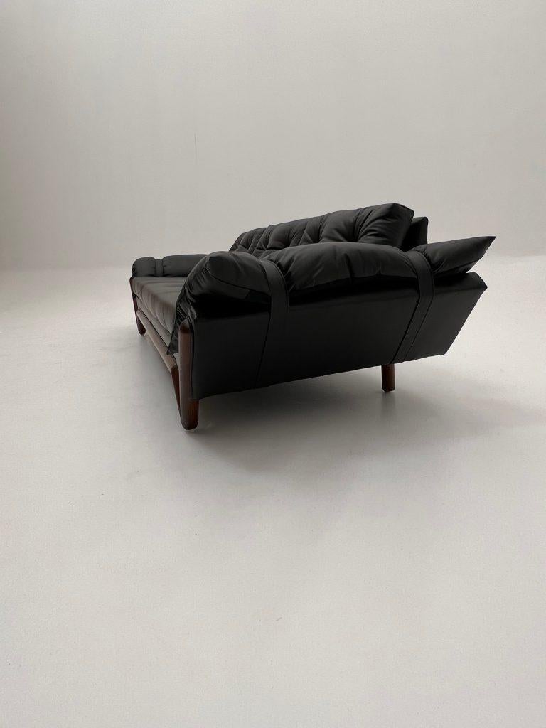 mid century gondola sofa