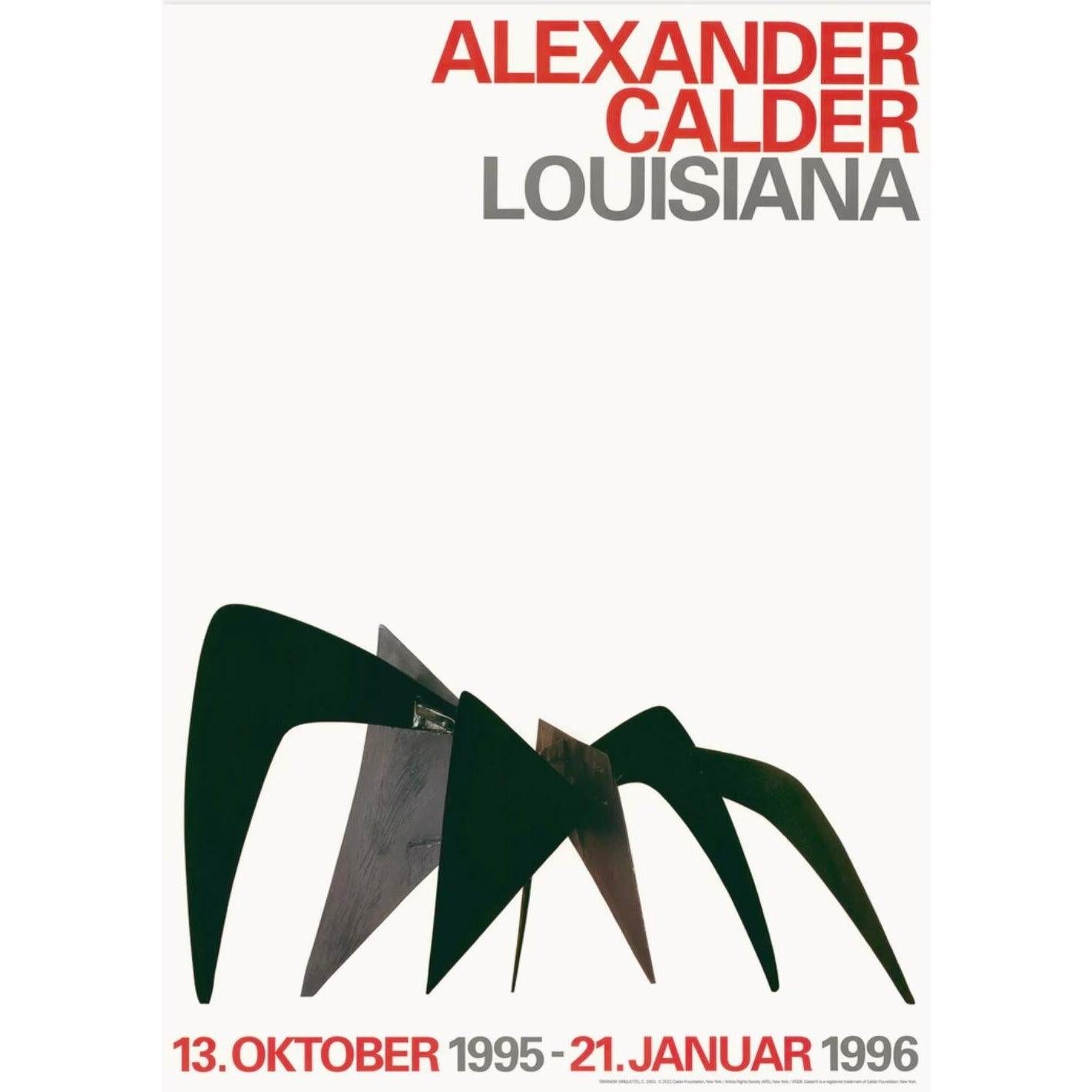 Danese Poster originale di Alexander Calder ANTEATER Anniversary Museum Exhibition Litho in vendita