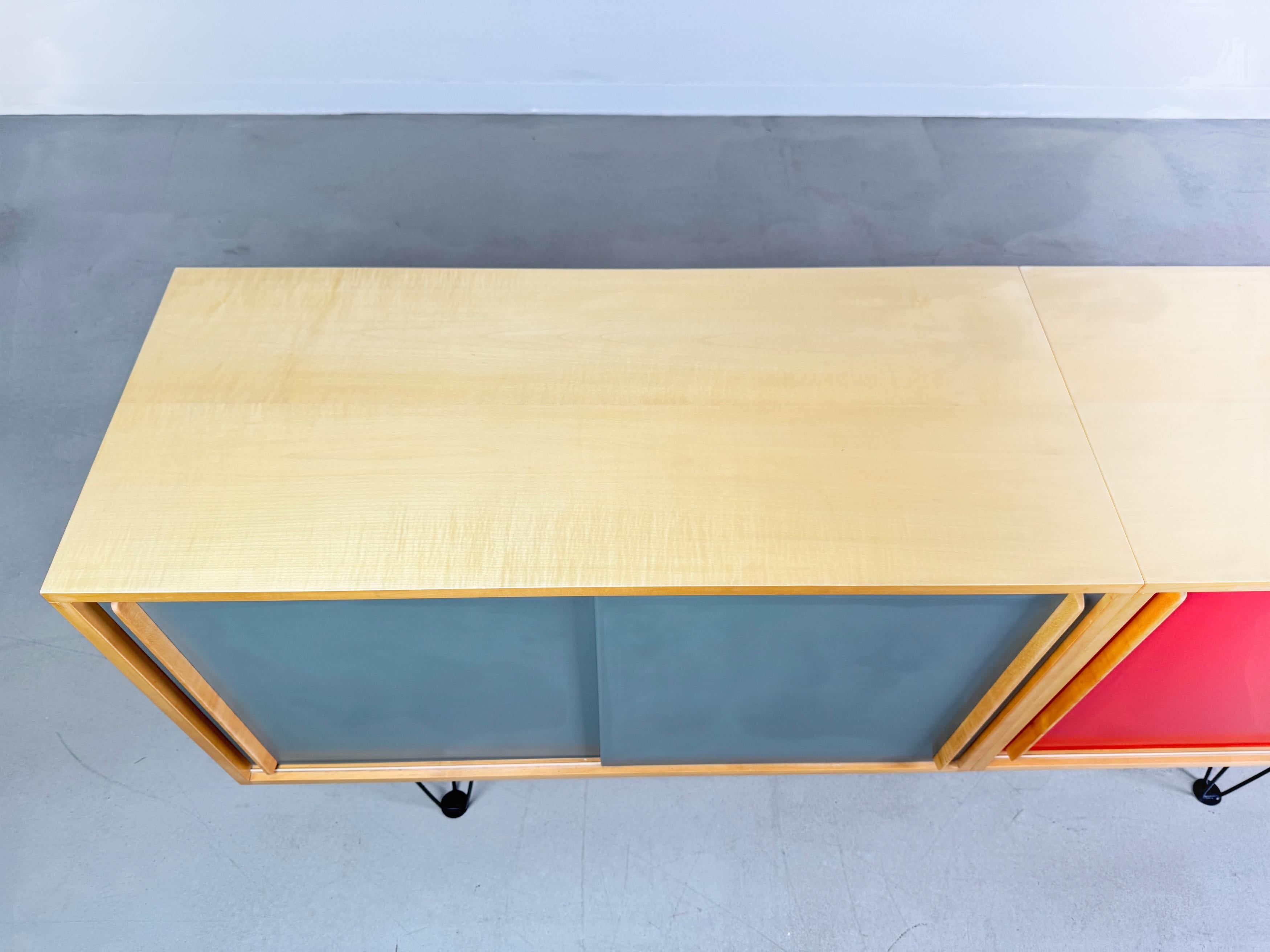Original Alfred Altherr Sideboard Freba 330cm Schweiz 1950er Jahre im Angebot 6