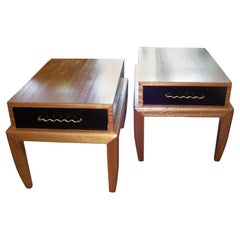 Original All Vintage Side-Tables by John Keal for Brown Saltman