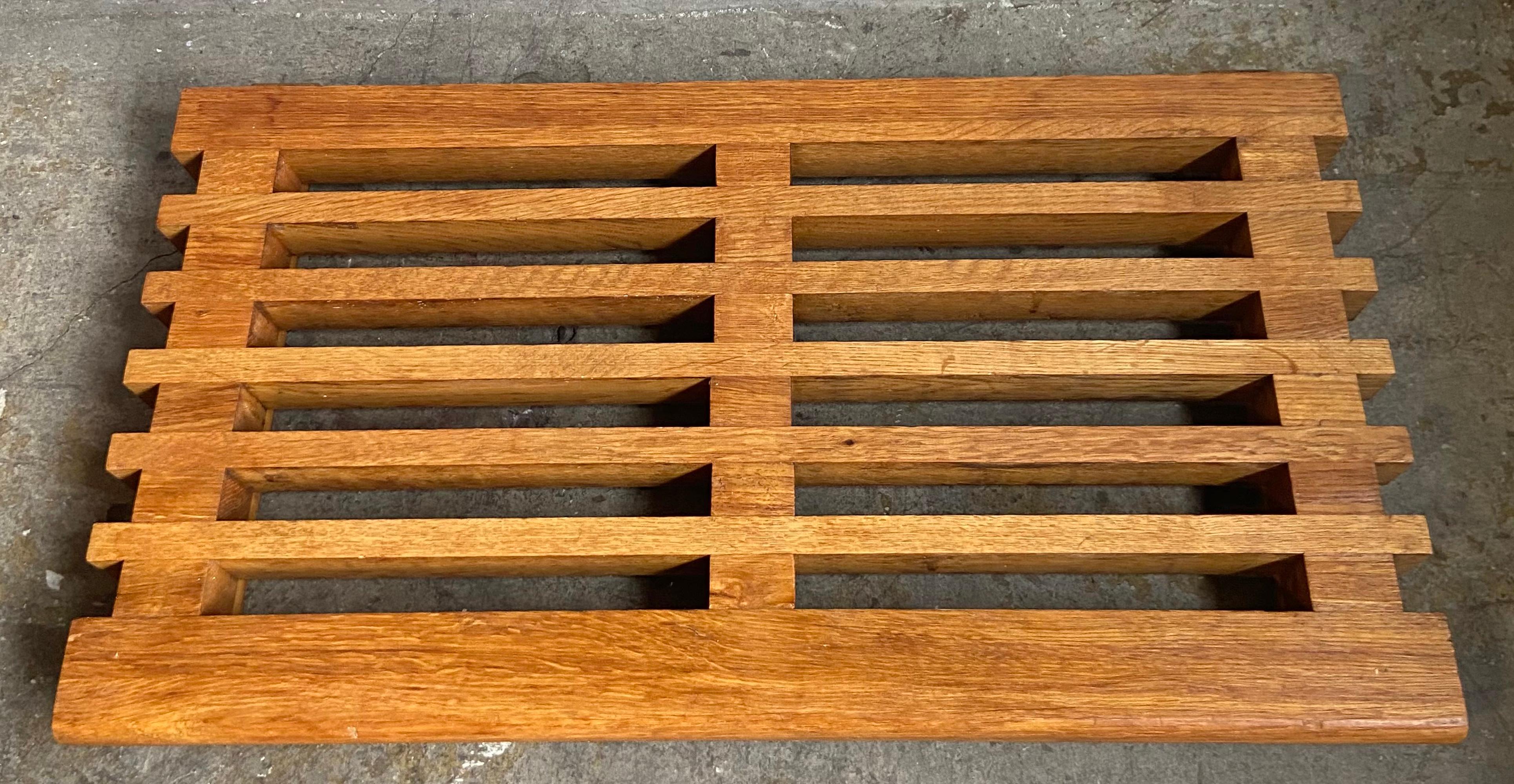 Original Alvar Aalto Shoe Rack Designed for the Stora Enso Building Finland For Sale 2