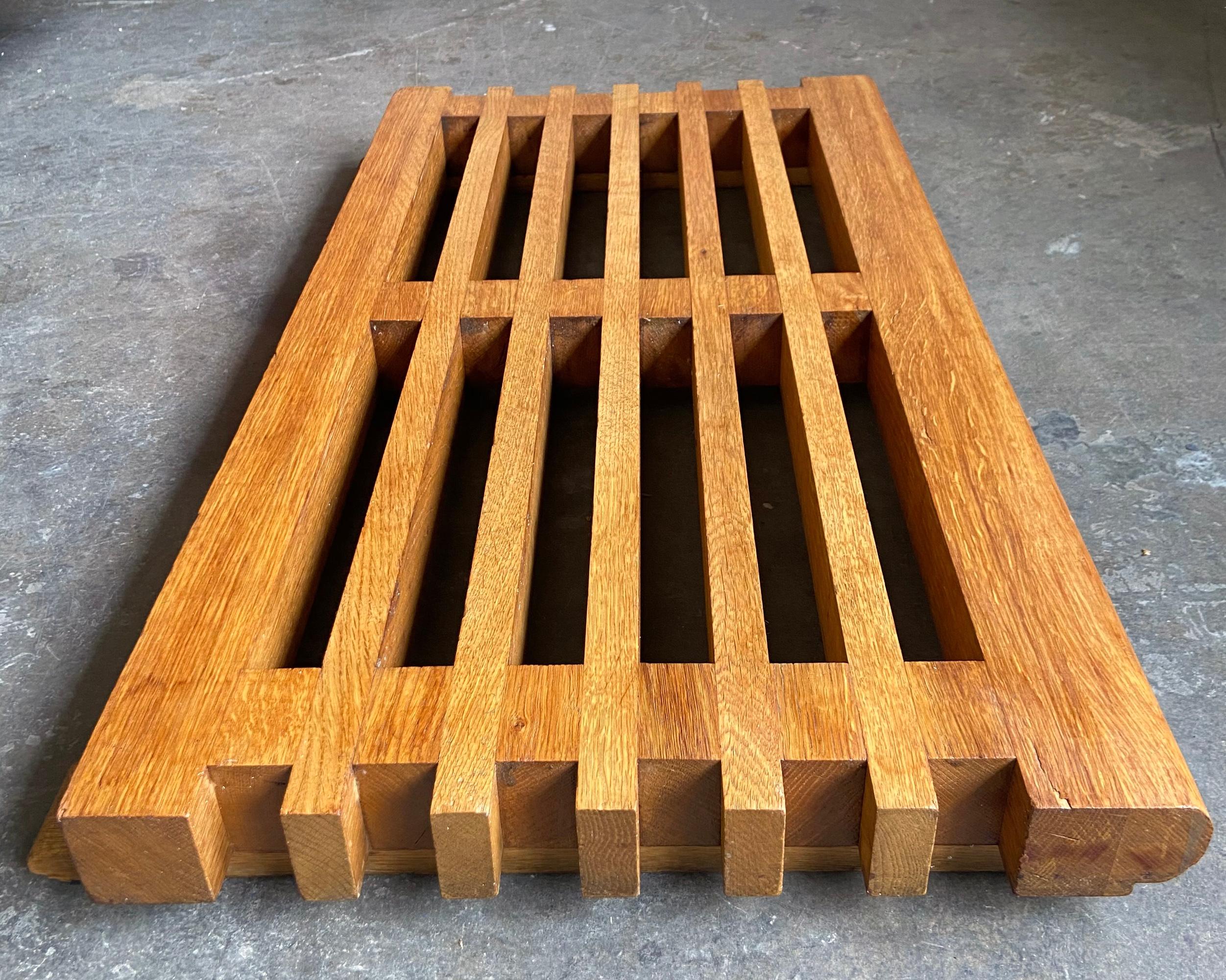 Mid-Century Modern Original Alvar Aalto Shoe Rack Designed for the Stora Enso Building Finland For Sale