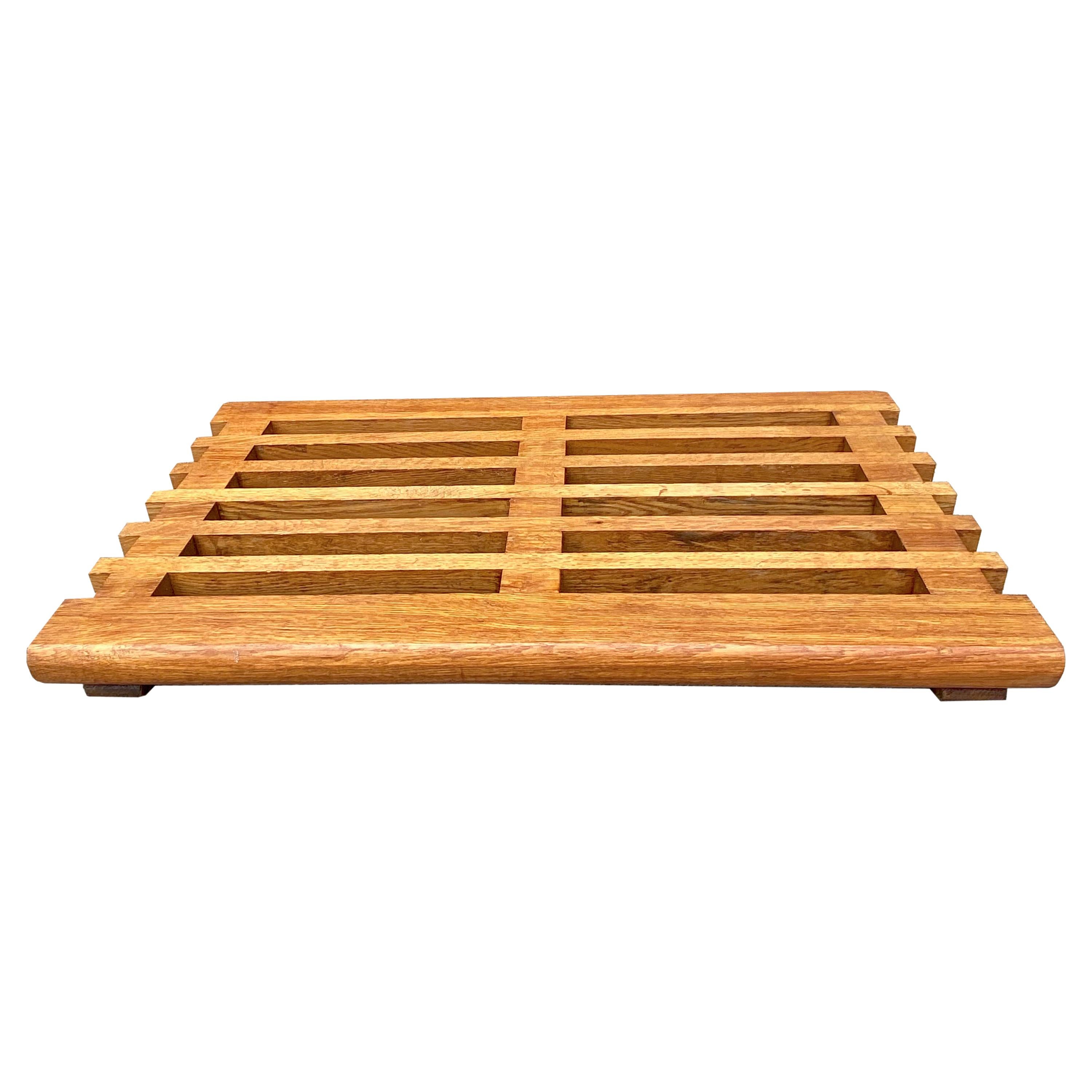 Original Alvar Aalto Shoe Rack Designed for the Stora Enso Building Finland For Sale