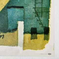 Affiche originale de voyage d'American Airlines à San Francisco, Dong Kingman