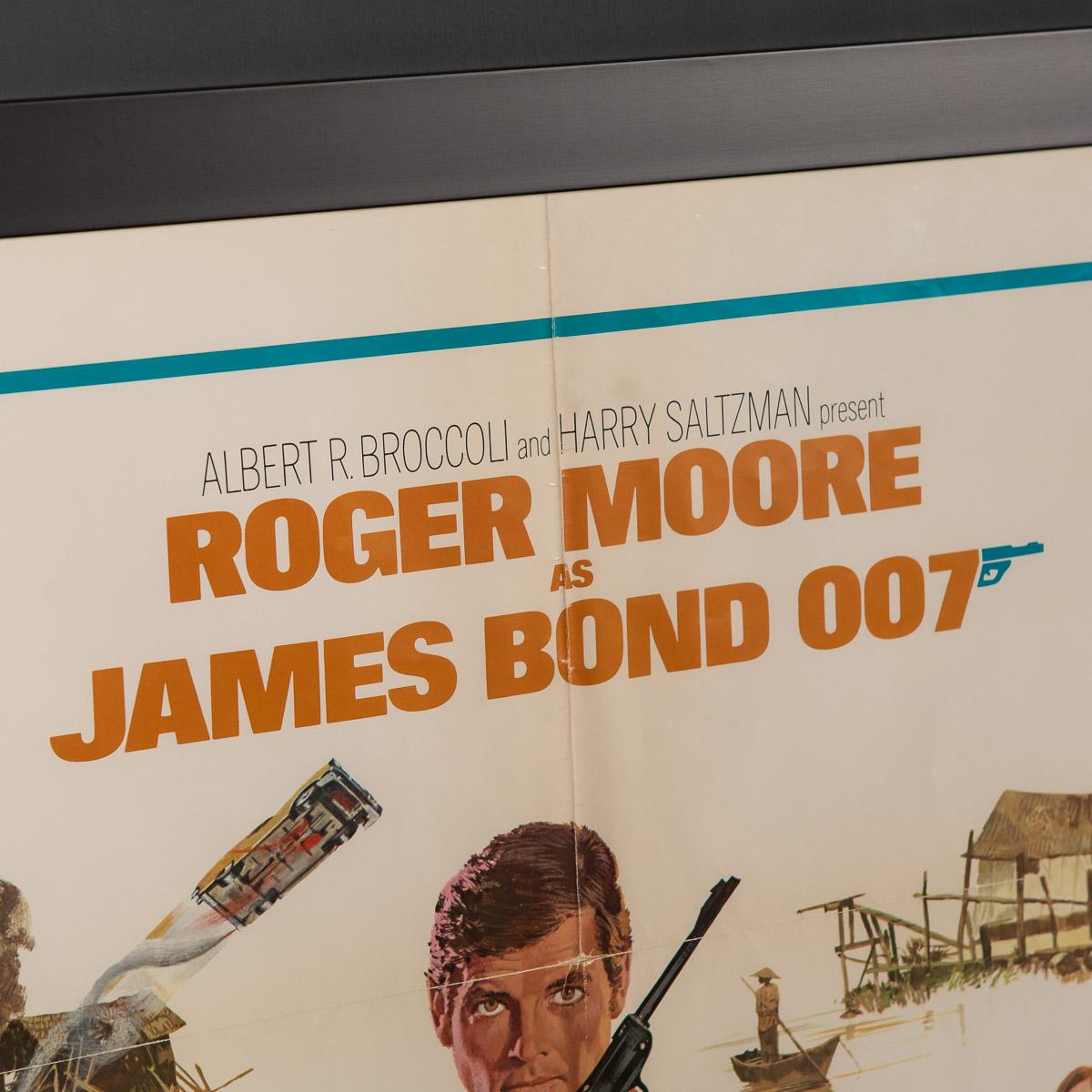 Original American Release James Bond 'Man With The Golden Gun' Poster, c.1974 12