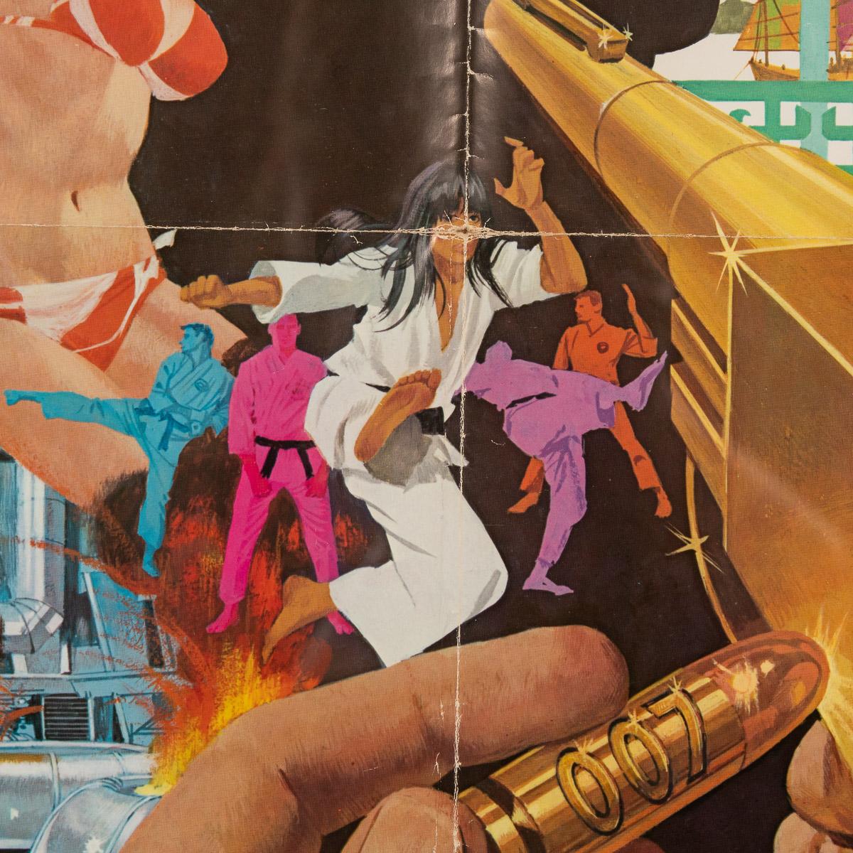 Original American Release James Bond 'Man With The Golden Gun' Poster, c.1974 4