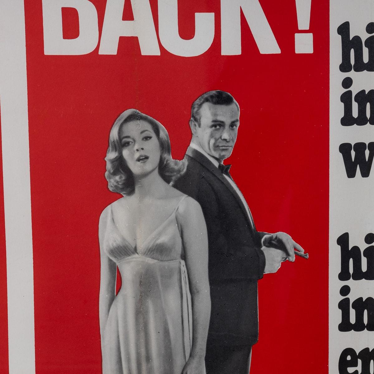 Affiche originale de la sortie de James Bond « From Russia With Love » aux États-Unis, vers 1963 en vente 6