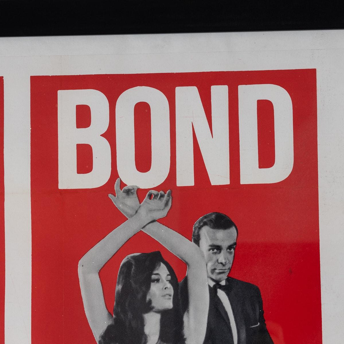 Autre Affiche originale de la sortie de James Bond « From Russia With Love » aux États-Unis, vers 1963 en vente