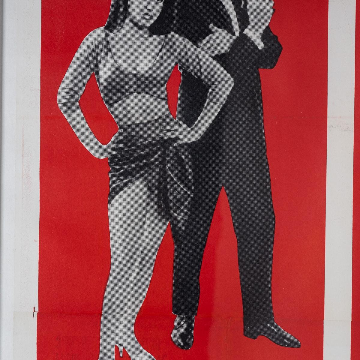Affiche originale de la sortie de James Bond « From Russia With Love » aux États-Unis, vers 1963 Bon état - En vente à Royal Tunbridge Wells, Kent