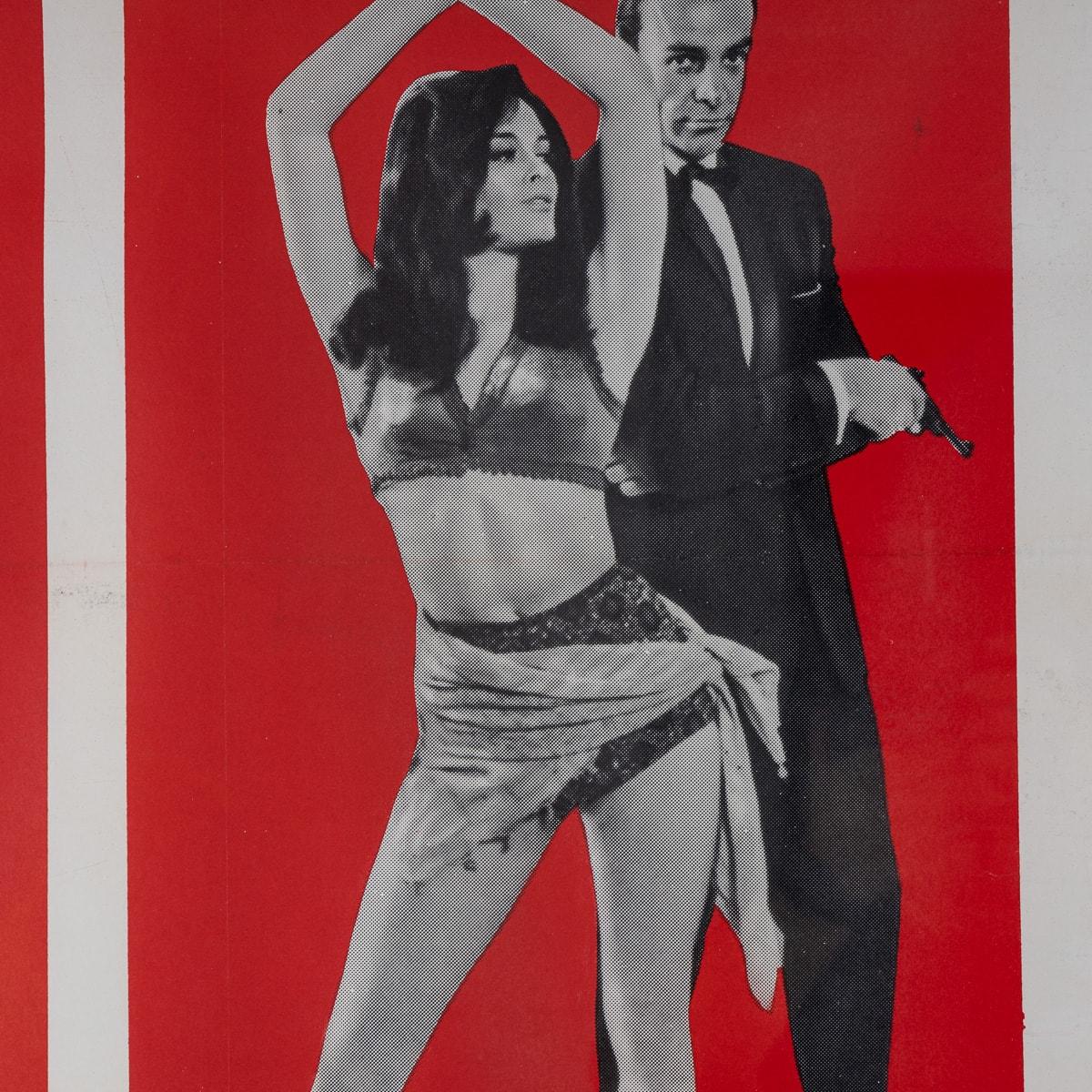 Acrylique Affiche originale de la sortie de James Bond « From Russia With Love » aux États-Unis, vers 1963 en vente