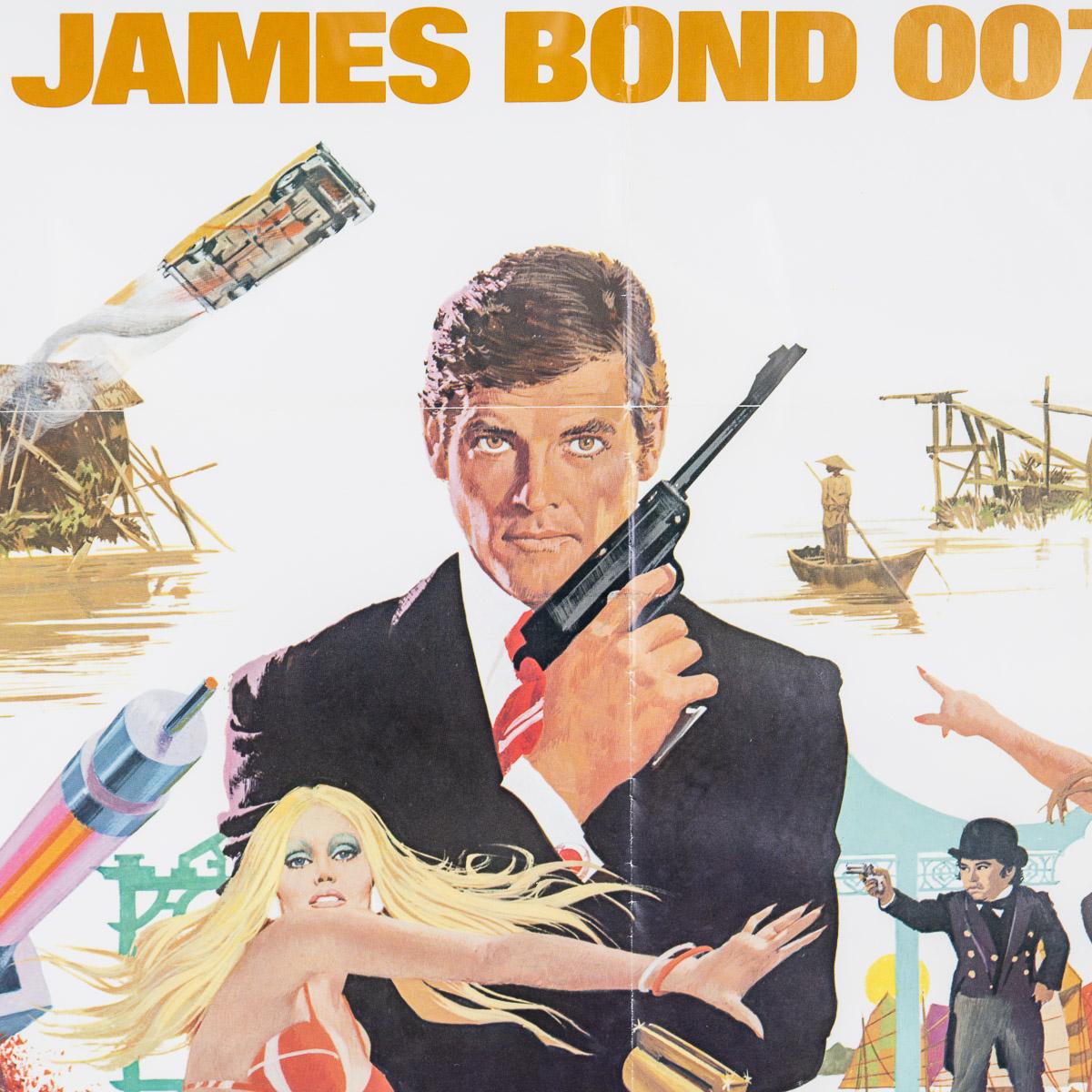 Original American 'U.S' Release James Bond 'Man with the Golden Gun', c.1974 In Good Condition In Royal Tunbridge Wells, Kent