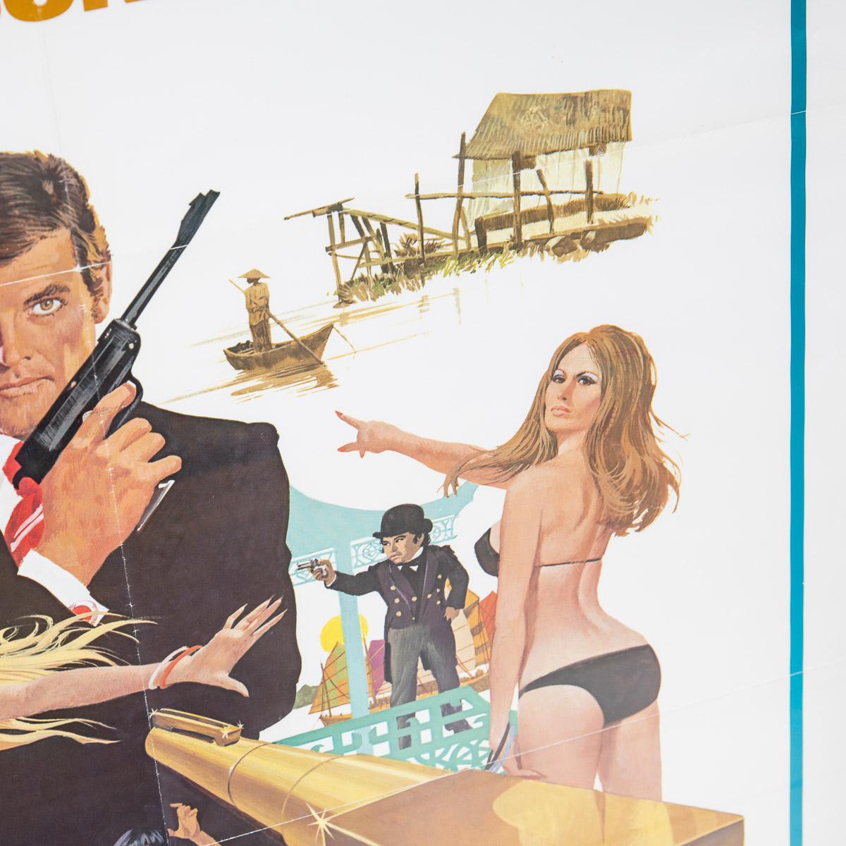 Paper Original American 'U.S' Release James Bond 'Man with the Golden Gun', c.1974