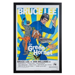 Vintage Original American 'U.S' Release 'The Green Hornet' Poster, Bruce Lee, c.1974