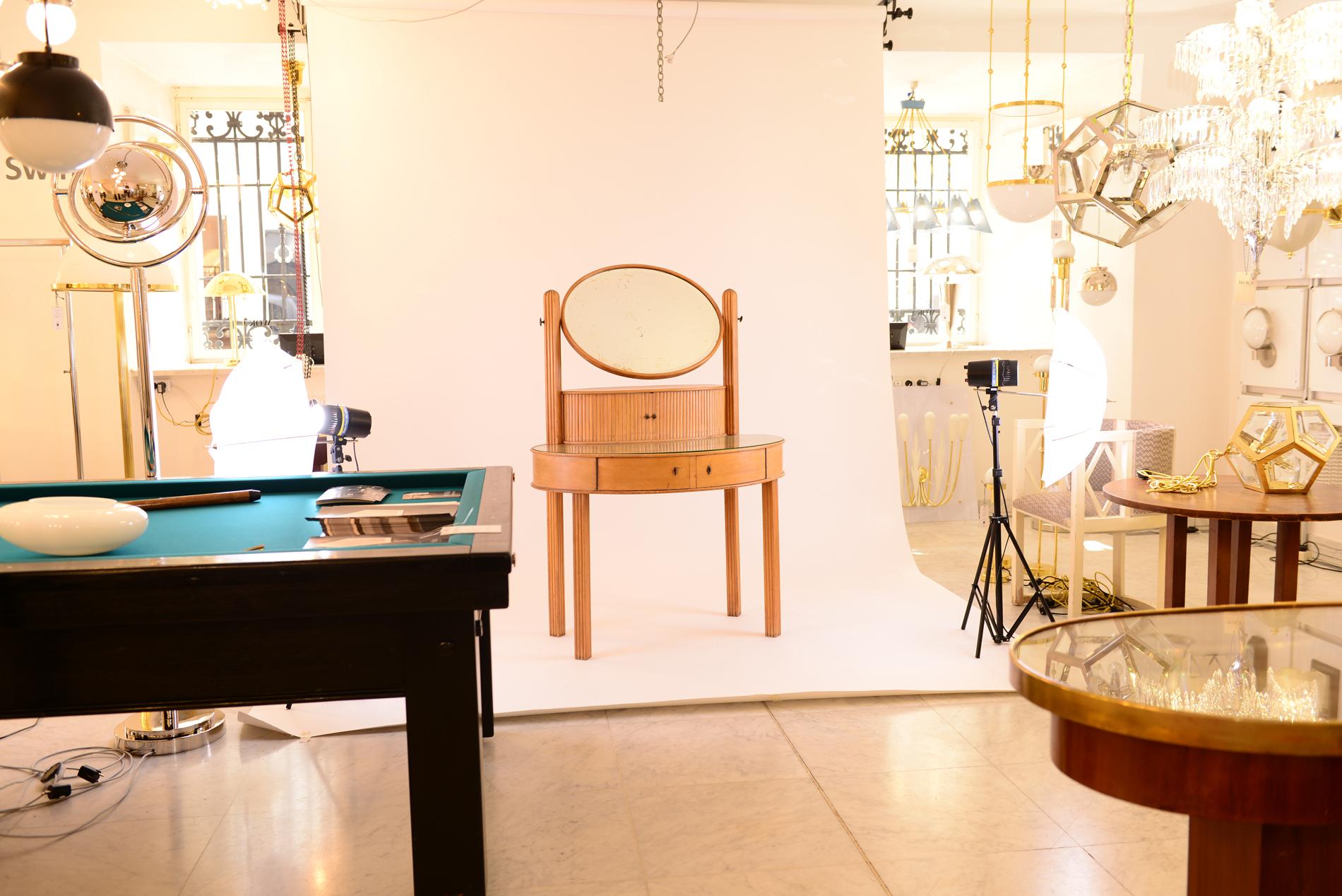 Original and Documented Jugendstil Dressing Table by Otto Prutscher for Thonet For Sale 2