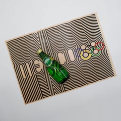 Poster originale e ufficiale delle Olimpiadi del Messico del 1968