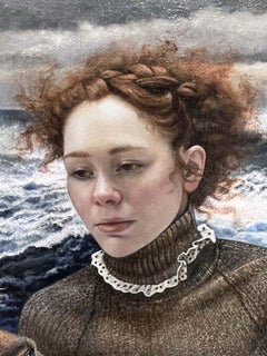Original Andrea Kowch Painting "Fetch"