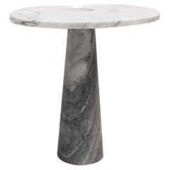 Originaler italienischer Angelo Mangiarotti-Beistelltisch „Eros“ aus Carrara-Marmor