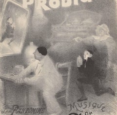 Original Antique Advertising Poster Enfant Prodigue Prodigal Son Theatre
