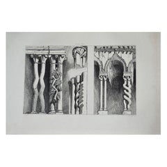 Original Antique Architectural Print by John Ruskin, circa 1880,
Ferrara
Original Antique Architectural Print by John Ruskin, circa 1880,
Ferrara